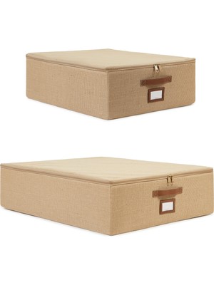 Odea Ocean Home Textile 2'li Jüt Destekli Hurç Set 45 x 55 x 18 + 55 x 70 x 18 cm