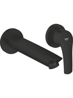 Odea Grohe Eurosmart Iki Delikli Lavabo Bataryası M-Boyut Mat Siyah 293382433