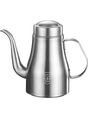 Odea Komple 304 Çelik Silver 700 ml 24 Oz Yağdanlık Sosluk ve Sirkelik CIN866BY