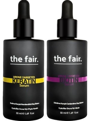 Odea The Fair. Dökülme ve Kırılma Karşıtı Vegan Saç Bakım Seti 100 ml