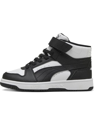 Puma Rebound Slam Mid Ac+ Ps Beyaz Erkek Çocuk High Sneaker
