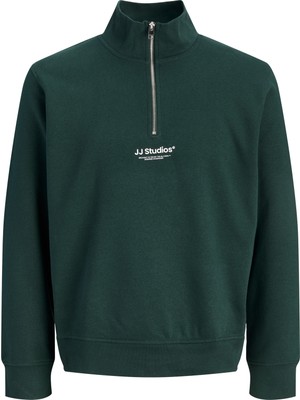 Jack & Jones Erkek Yarim Fermuarli Sweatshirt - Soho