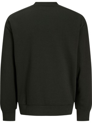 Jack & Jones Erkek Logo Detayli Relaxed Fit Bisiklet Yaka Sweatshirt - Club