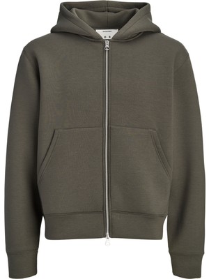 Jack & Jones Erkek Loose Fit Kapüsonlu Hoodie - Legacy
