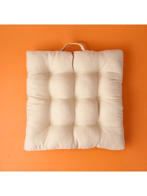 Matmel Soft Traum Sandalye Minderi - Bej - 45X45 cm