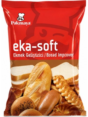 Pakmaya Eka Soft Ekmek Hamburger Ekmeği Bazlama Geliştirici 500GR 1 Adet