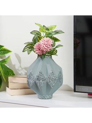 Matmel Deco Anitta Vazo - Gri - 24 cm