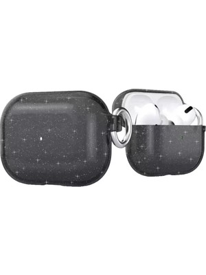Movenchy Airpods Pro 2 (2.nesil) Shell Kılıf - Siyah