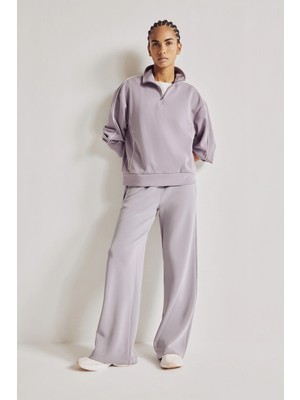 DeFacto Relaxed Fit Geniş Paça Standart Boy Modal Sporcu Eşofman Altı I6280AX26AU