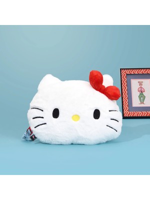 Matmel Hello Kitty Figürlü Yastık - Beyaz - 38X40 cm