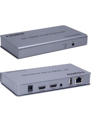 Motto Ticaret Fully H-608J Ultra Hd 4K 120 Mt. Kvm HDMI Extender (Uzatıcı)
