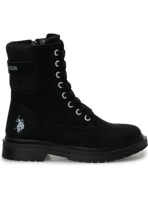 U.s. Polo Assn. Lane 6pr 102716464 Kadın Bot Siyah 36-40