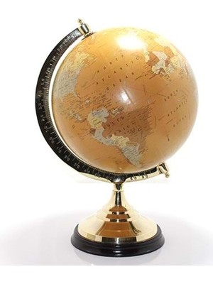 Hediye Fikri Pirinç Dünya Küre 47 cm - 47CM