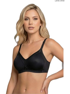 Le Jardin Kadın 9150-B Toparlayıcı Telsiz Soft Cup Sütyen Siyah