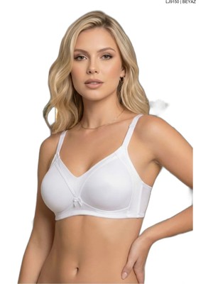 Le Jardin Kadın 9150-B Toparlayıcı Telsiz Soft Cup Sütyen Beyaz