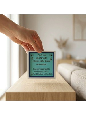 Miaju Ay Yıldız Sembollü Yuvarlak Süs Sevdiklerinizi Mutlu Edecek Anlamlı Bir Hediye 10X10 cm
