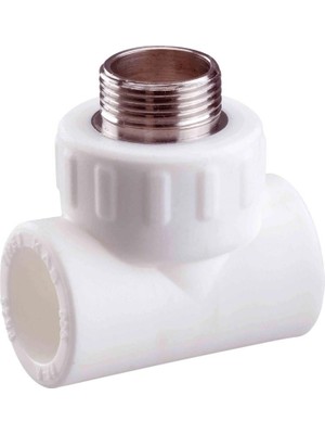 Mey İthalat Mey Ithalat® Pvc Boru Pprc Dış Dişli Te 20X3/4'' 10 Adet