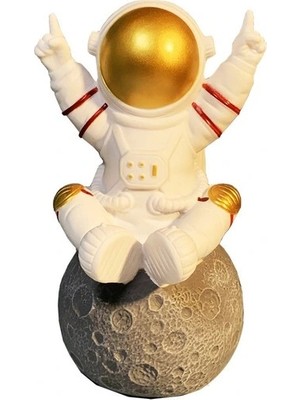 Alvenda Home Polyester Astronot Bluetooth Hoparlör