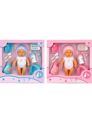 3823 Bakım Zamanı Sesli Gülen Ağlayan Bebek 32 cm