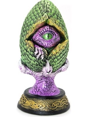 Alvenda Home Polyester Dragon Penceli Göz Ledli