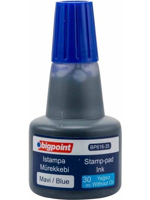 Bigpoint BP616-35 Istanpa Murekkebi 30CC Mavi