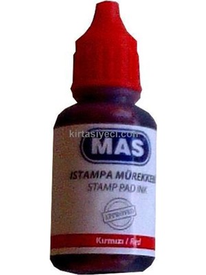 Mas 464 Istampa Mürekkebi 20ML.KIRMIZI