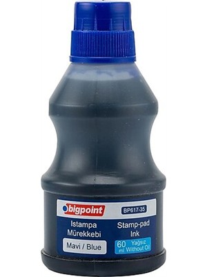 Bigpoint BP617-35 Istanpa Mürekkebi 60 ml Mavi