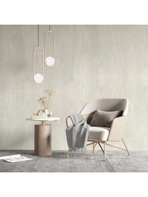 Vertu Simli Lüks Duvar Kağıdı 108-2 | Wallert Olivia, Gri ve Antrasit, Kağıt Taban Taban + Vinil Kaplama - 16.5 M²