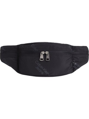 1001 Sport Essentials WAISTBAG40 Aop Erkek Çanta, Siyah, Tek Beden