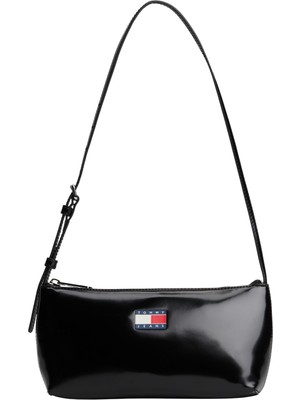 1001 Tommy Hilfiger Kadın El Çantası, Black, Tek Beden