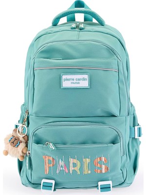 1001 Yeşil Laptop Bölmeli Okul Sırt Çantası, 07PC344YSL, 07PC344, Polyester, Yeşil, Unisex