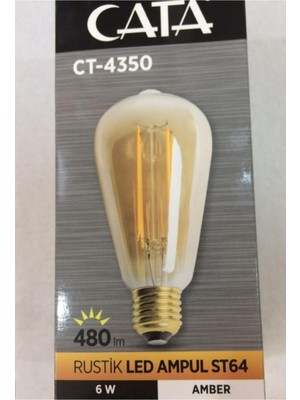 1001 4 Watt Rustik LED Ampul CT-4350