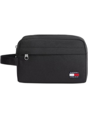 1001 Tommy Hilfiger Tjm Ess Daıly Washbag Çanta Erkek Black Tek Beden