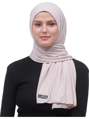 1001 Tesettür Penye Şal Düz