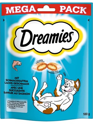1001 Mega Pack Somonlu Kedi Ödül Maması 180 gr