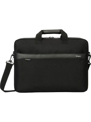 1001 Üniseks 15-16" Geolite Ecosmart Slim Brief Briefcase, Siyah