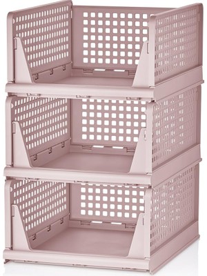 1001 3 Adet Kayar Raf Elbise Dolap Içi Organizeri, Mutfak, Banyo, Genç Odası, Garaj ve Ardiye Için �