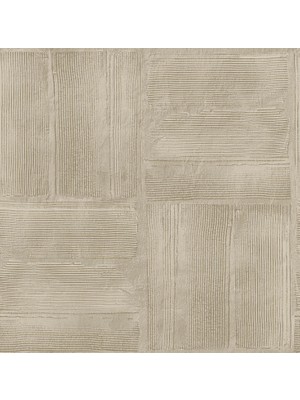 1001 Taupe Boyutlu Kare Alçı Soyma ve Çubuk Duvar Kağıdı, RMK12681PLW