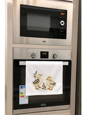 Valerine Life El Kurulama Havlusu 30X50CM Mutfak, Fırın Için Pamuklu Emici Yavru Vakvaklar