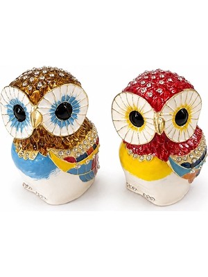 My Best Store Swaroski Taşlı Baykuş Tekli ALK5733