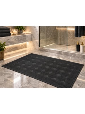 Ege Cotton Yumuşak & Kalın Banyo Paspası 60X100 cm – Yüksek Emici Ayak Havlusu (620 Gr)