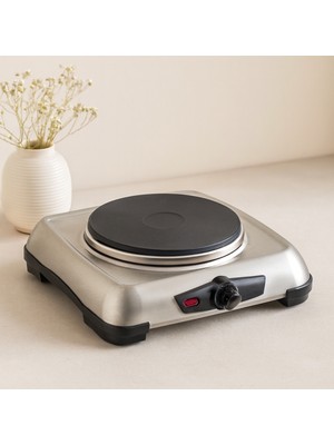 Bezos Mini Elektrikli Ocak 1500W Tek Gözlü cm Ayarlı Termostat