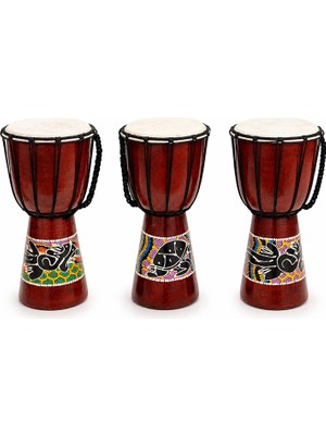 Skygo Ahşap Batikli Darbuka No:1023