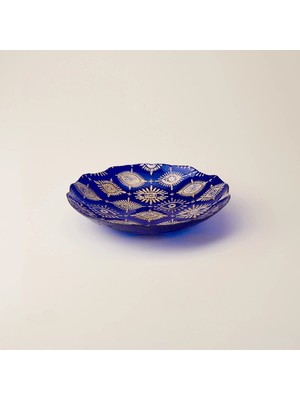 Matmel Deco Tılsım Dekoratif Tabak - Lacivert - 30 cm