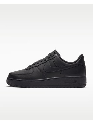 Speed Sneakers Nike Air Force 1 07 Unisex Sneaker Black Unisex Günlük Spor Ayakkabı Siyah