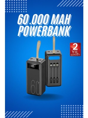 60.000 Mah Hızlı Powerbank - Lisinya