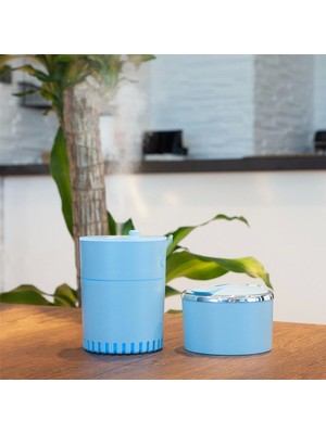 Lattice Ortam Nemlendirme ve Dezenfektan Buhar Makinesi (Mavi) USB ( Lisinya )