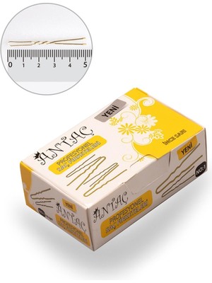 Fantastik Store Sarı Topuzlu Ince Firkete 150 Adet