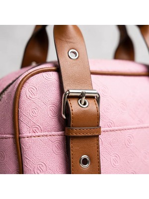 City Bloom Pembe Omuz Çantası - Lisinya