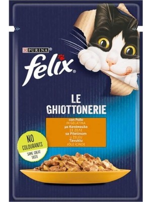 Aesco Felix Tavuklu Yetişkin Kedi Konservesi Pouch 85 gr